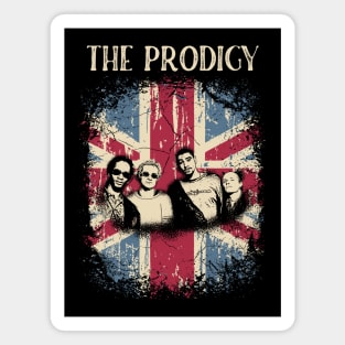 Vintage Distressed The Prodigy Magnet